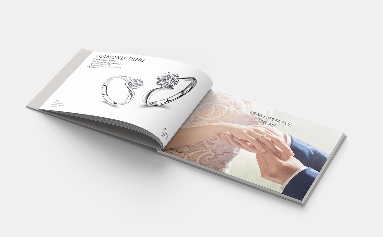 珠寶畫(huà)冊設計——珠寶行業(yè)宣傳冊設計